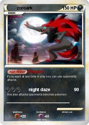 Pokemon zoroark