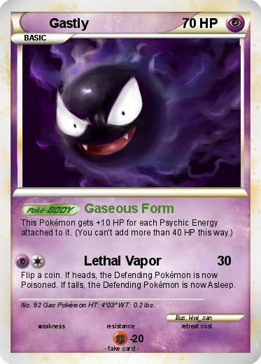 Pokemon Gastly