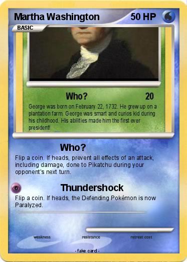Pokemon Martha Washington