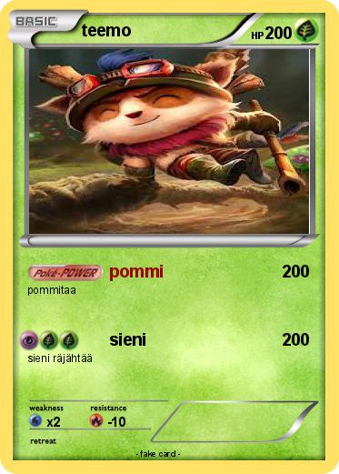 Pokemon teemo