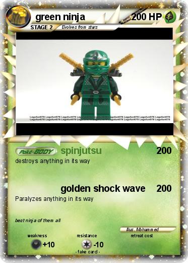 Pokemon green ninja