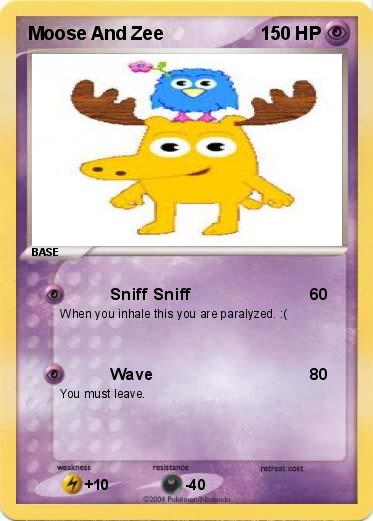 Pokemon Moose And Zee