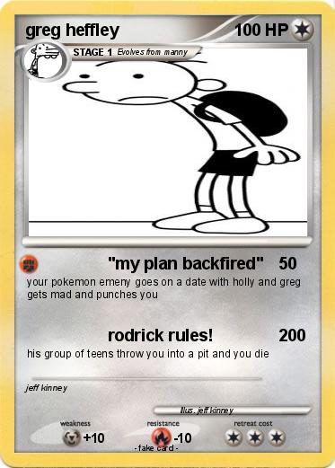 Pokemon greg heffley