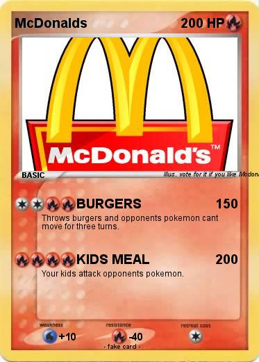 Pokemon McDonalds