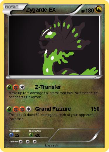 Pokemon Zygarde EX