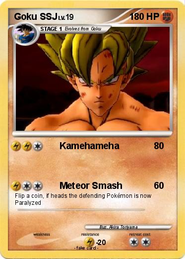 Pokemon Goku SSJ