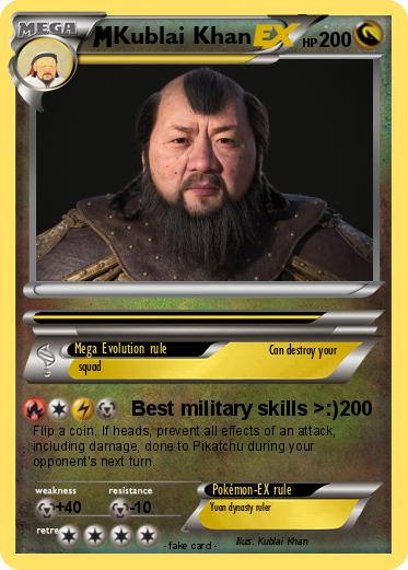 Pokemon Kublai Khan