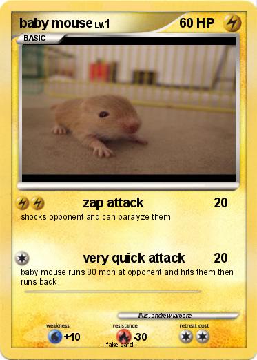 Pokemon baby mouse