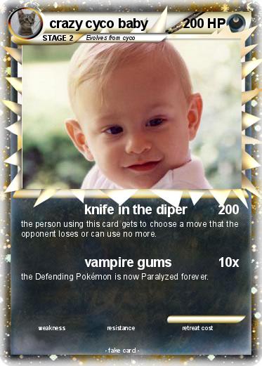 Pokemon crazy cyco baby