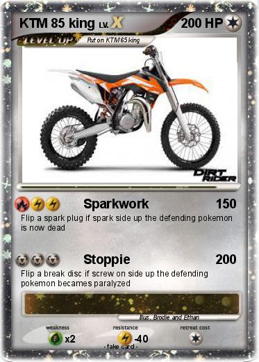 Pokemon KTM 85 king