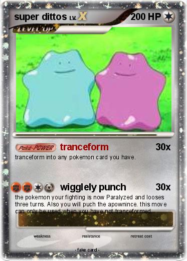 Pokemon super dittos