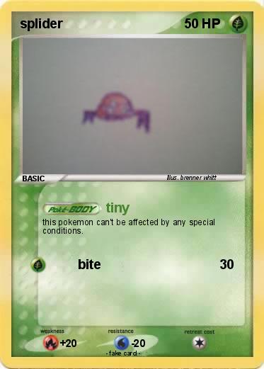 Pokemon splider