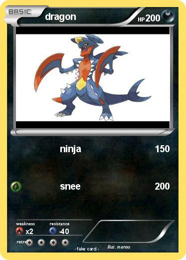 Pokemon dragon