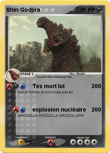 Pokemon Shin Godjira