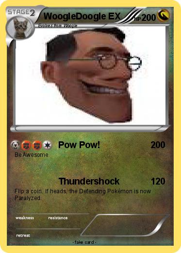 Pokemon WoogleDoogle EX