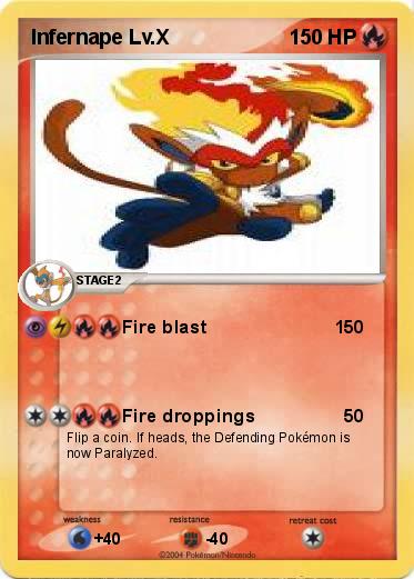Pokemon Infernape Lv.X