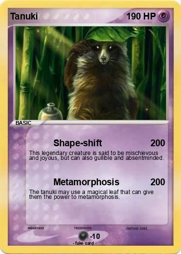 Pokemon Tanuki