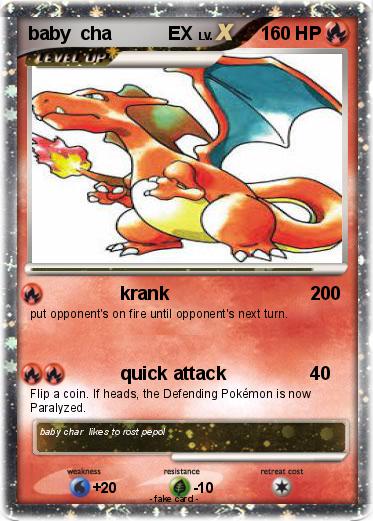 Pokemon baby  cha           EX