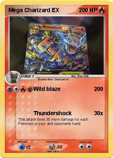 Pokemon Mega Charizard EX