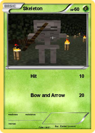 Pokemon Skeleton