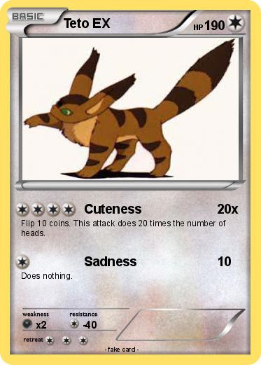 Pokemon Teto EX