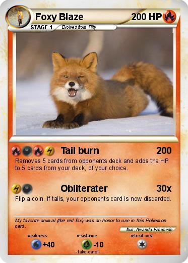 Pokemon Foxy Blaze