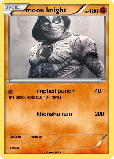 Pokemon moon knight