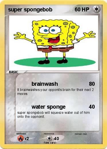 Pokemon super spongebob