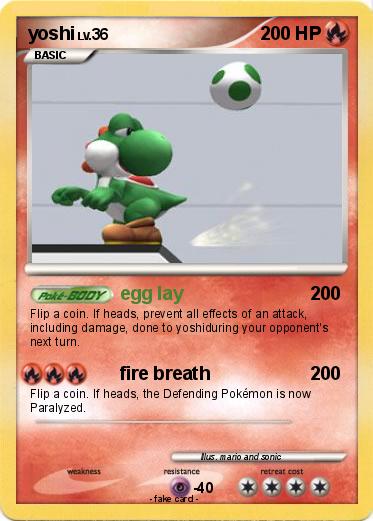 Pokemon yoshi