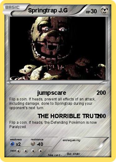 Pokemon Springtrap J.G