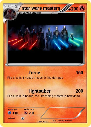 Pokemon star wars masters