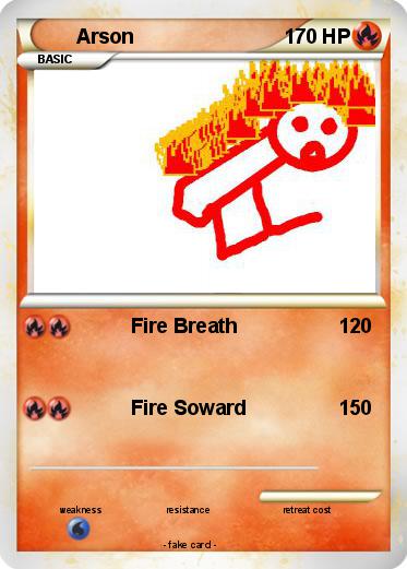 Pokemon Arson