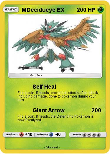 Pokemon MDecidueye EX