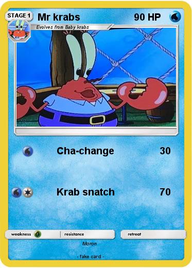 Pokemon Mr krabs