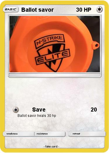 Pokemon Ballot savor
