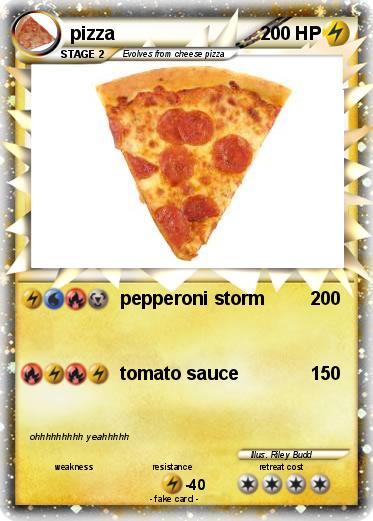 Pokemon pizza