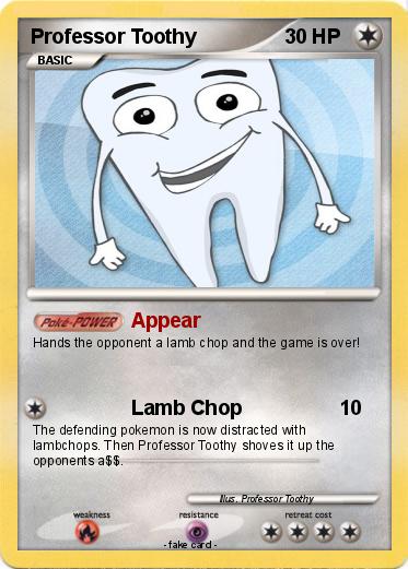 Pokemon Professor Toothy