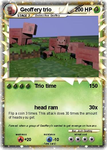 Pokemon Geoffery trio