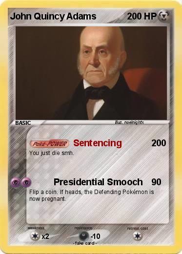 Pokemon John Quincy Adams