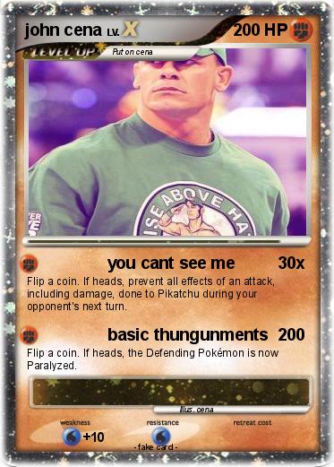 Pokemon john cena