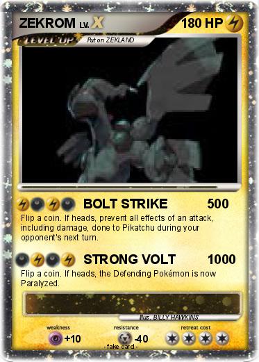 Pokemon ZEKROM