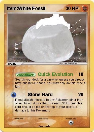 Pokemon Item:White Fossil