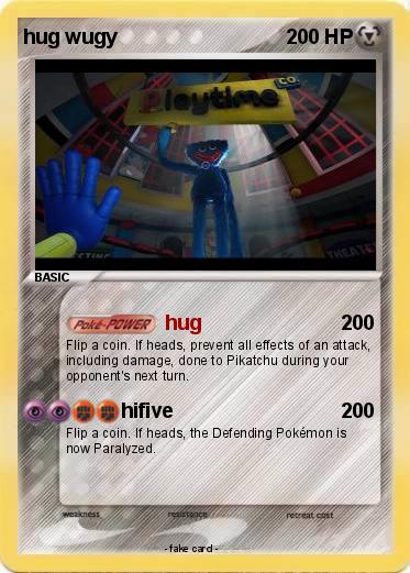 Pokemon hug wugy