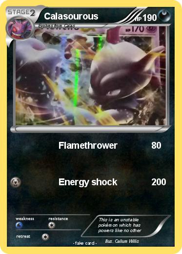 Pokemon Calasourous