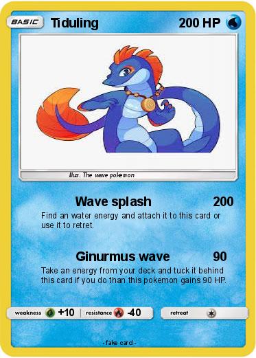 Pokemon Tiduling