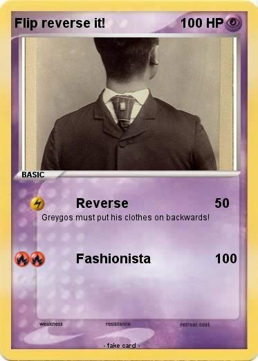 Pokemon Flip reverse it!