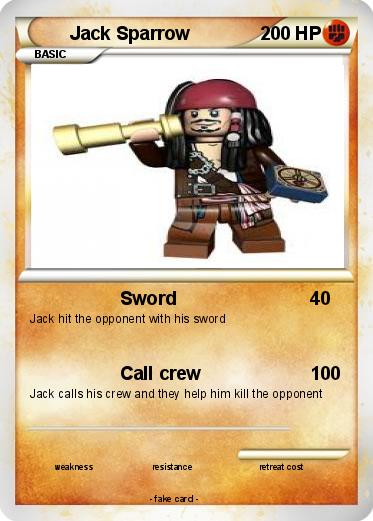 Pokemon Jack Sparrow