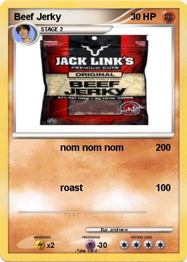 Pokemon Beef Jerky