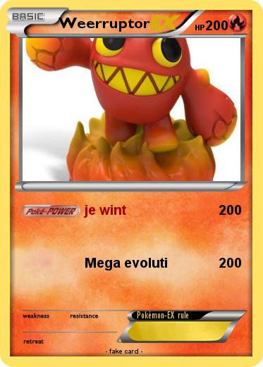 Pokemon Weerruptor