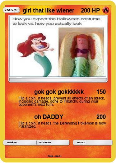 Pokemon girl that like wiener